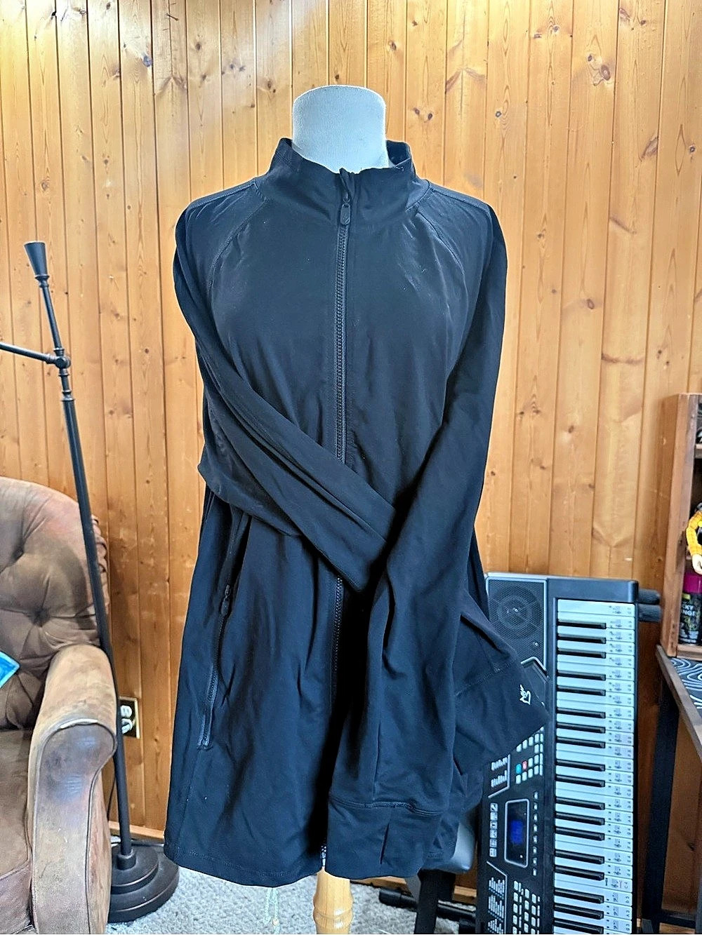 TORRID Black Active Jacket 4X